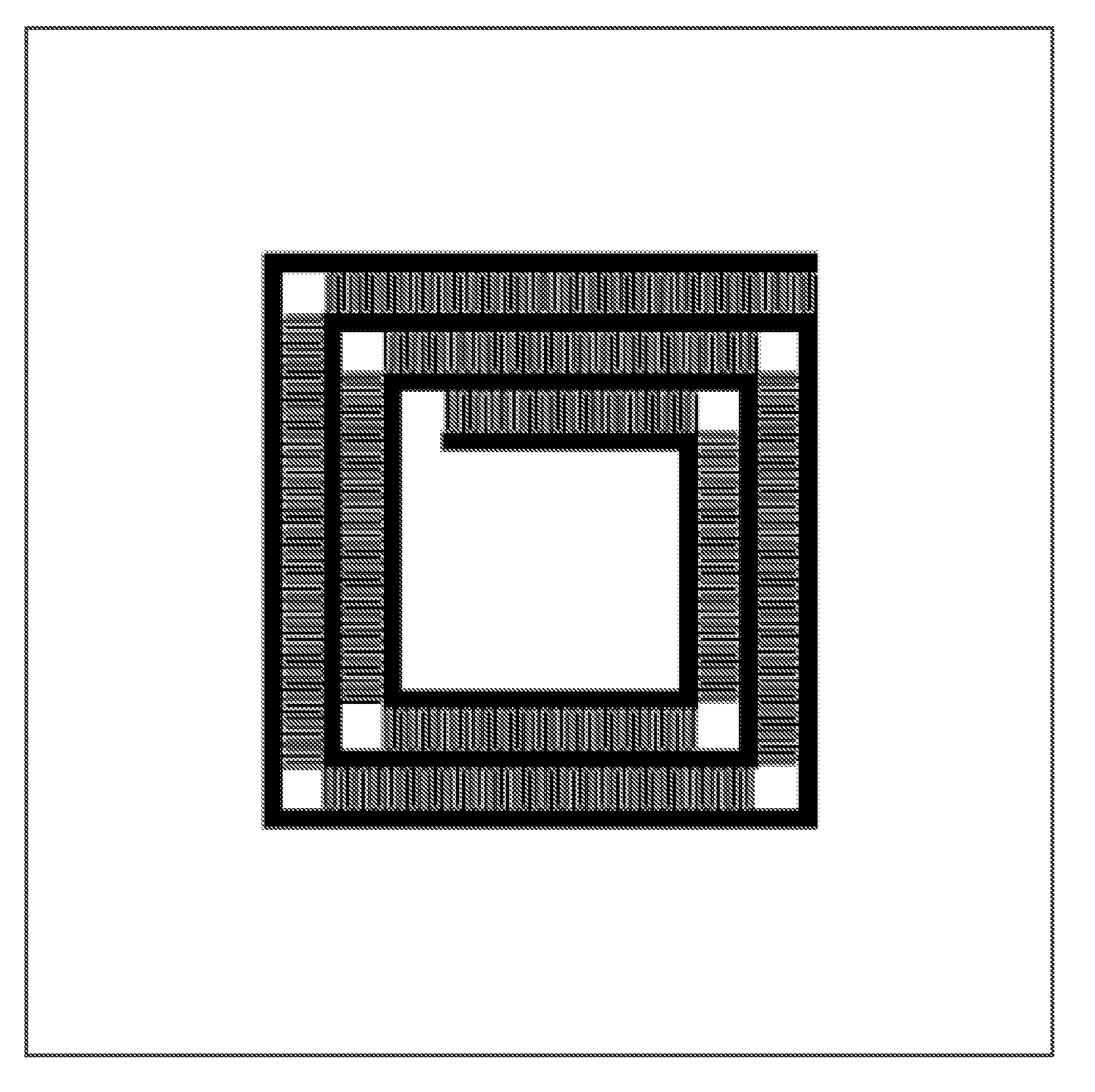 Passive wireless self-resonant sensor