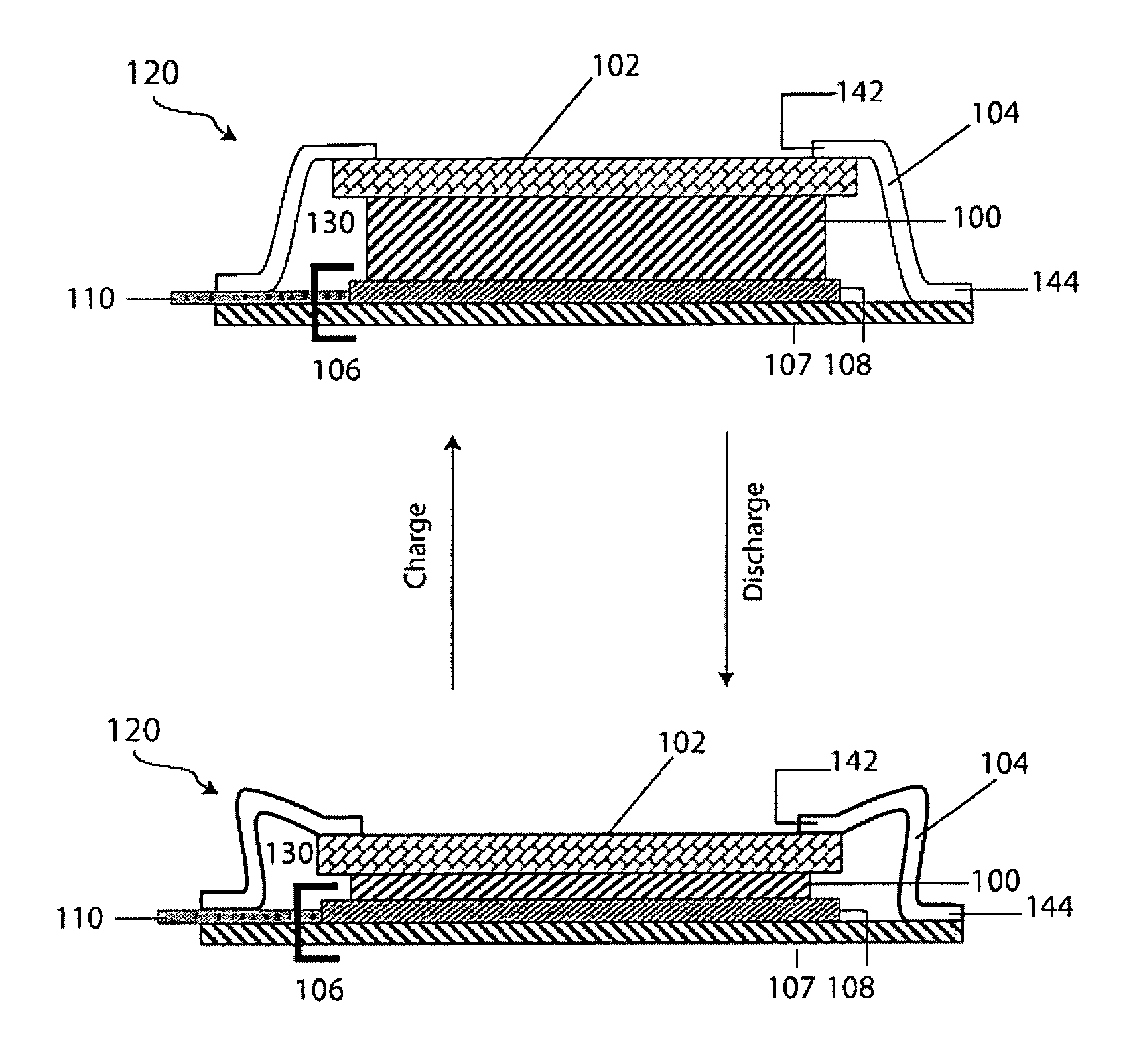 Compliant seal structures for protected active metal anodes