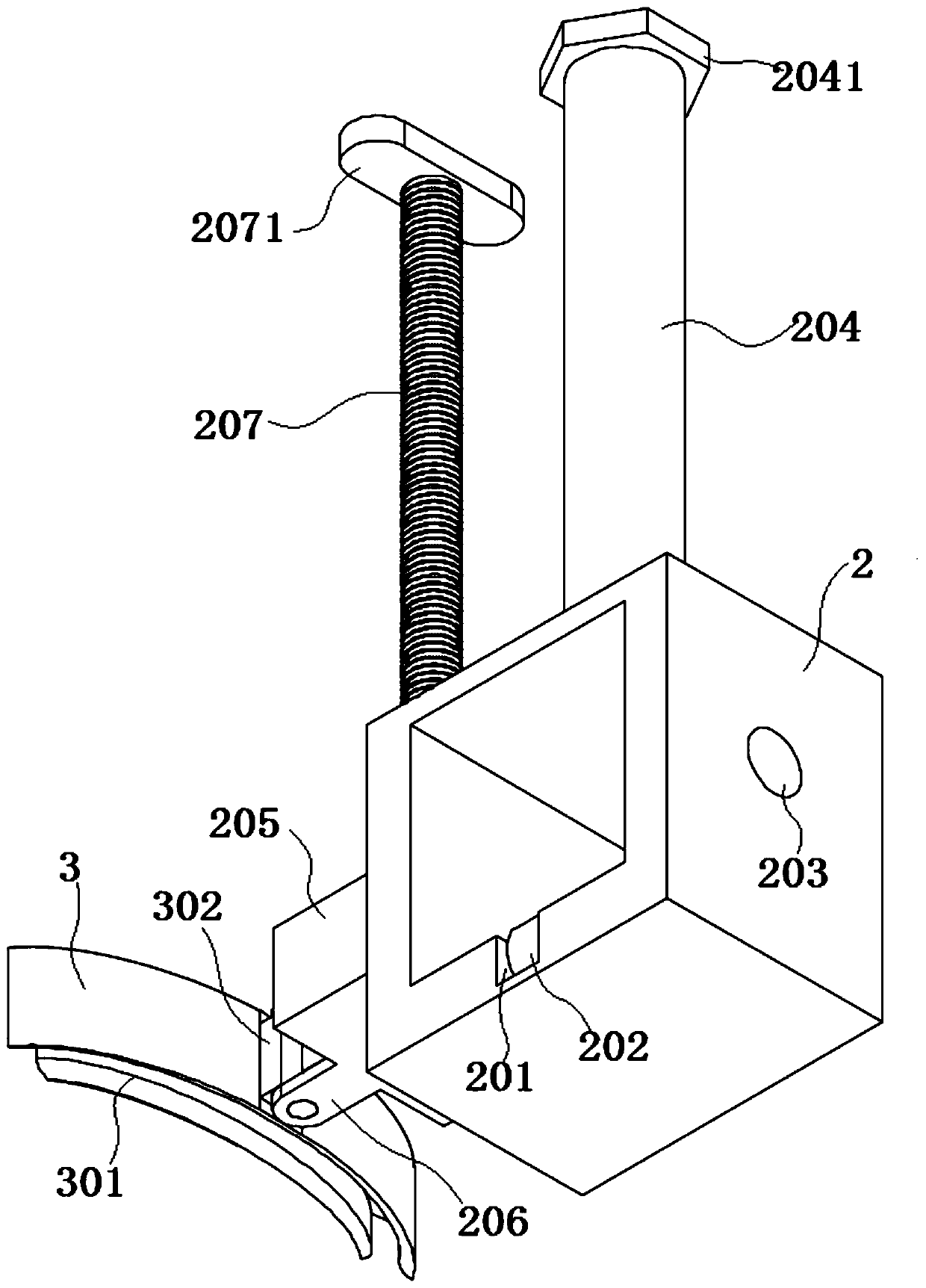 Special protection device for oral clinical tooth preparation