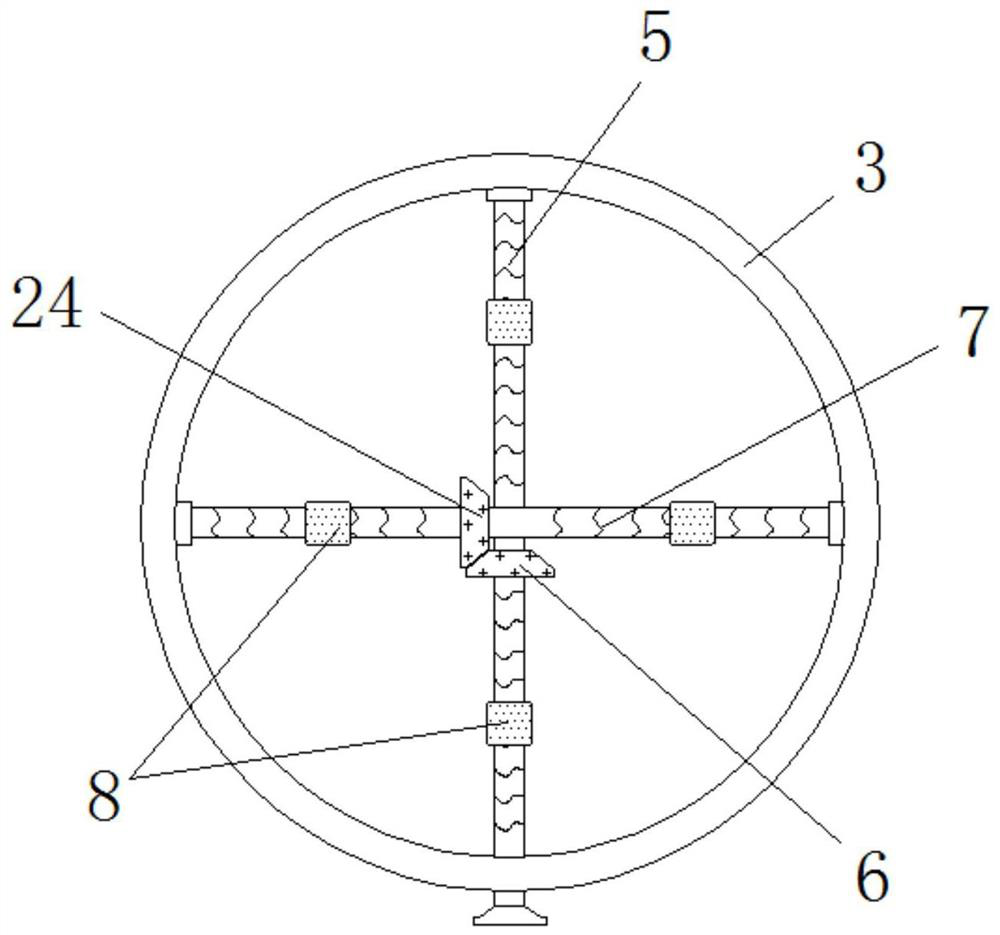 A leak test device for cavity sealing of automobile engine parts