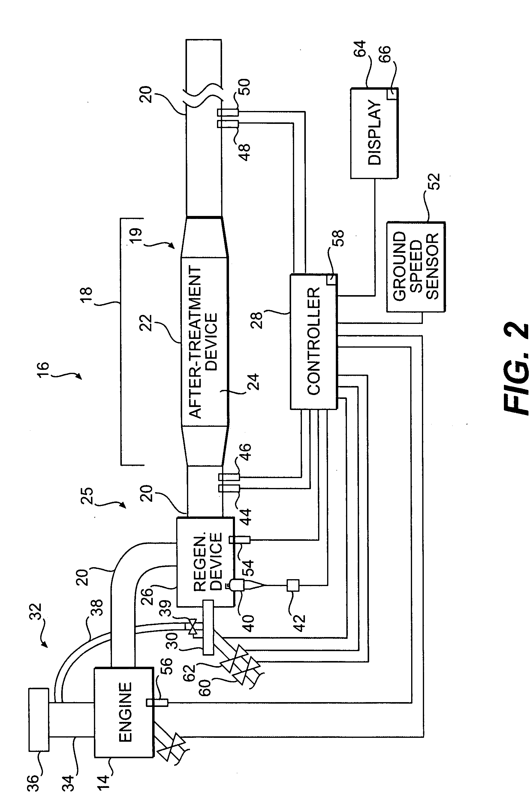 Particulate trap regeneration system and control strategy