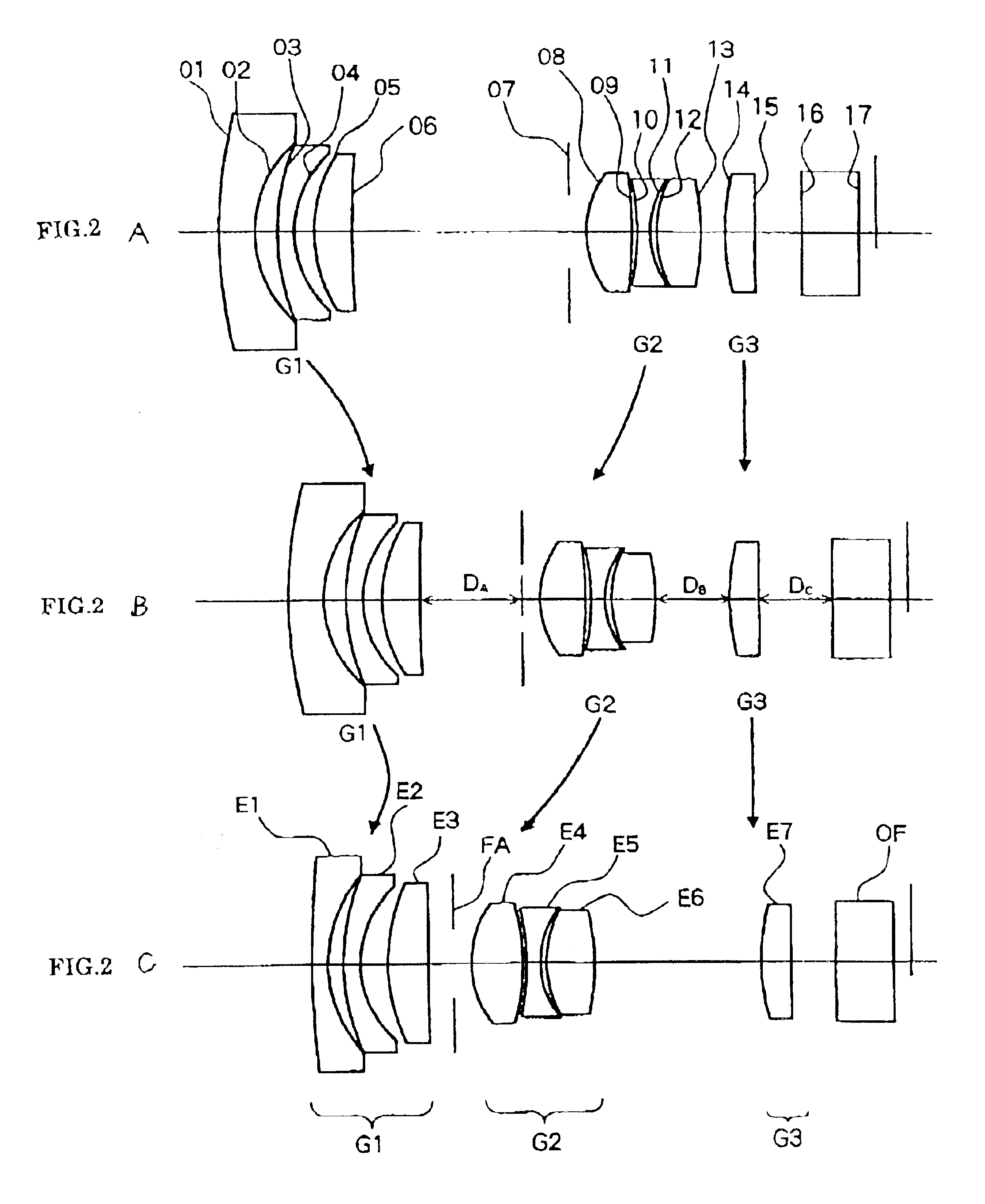 Zoom lens, camera, and portable information terminal device