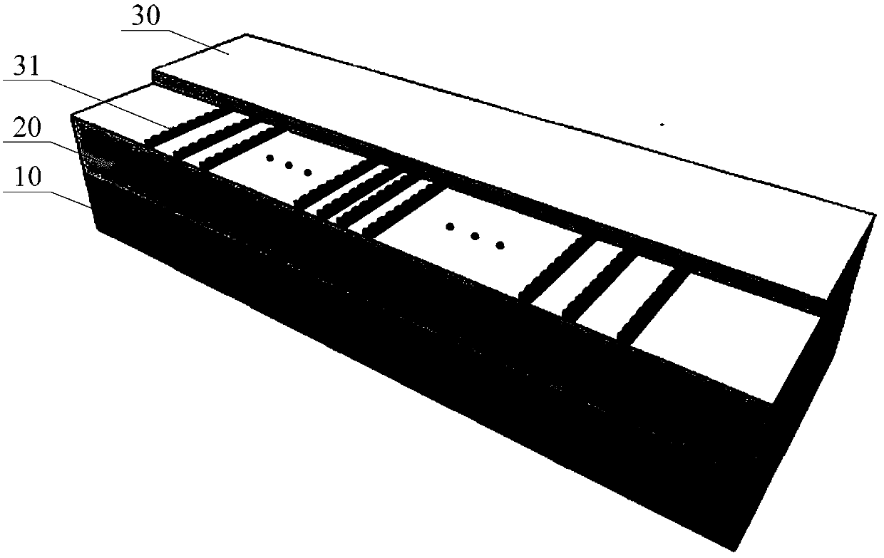 Silicon-based optical antenna and preparation method