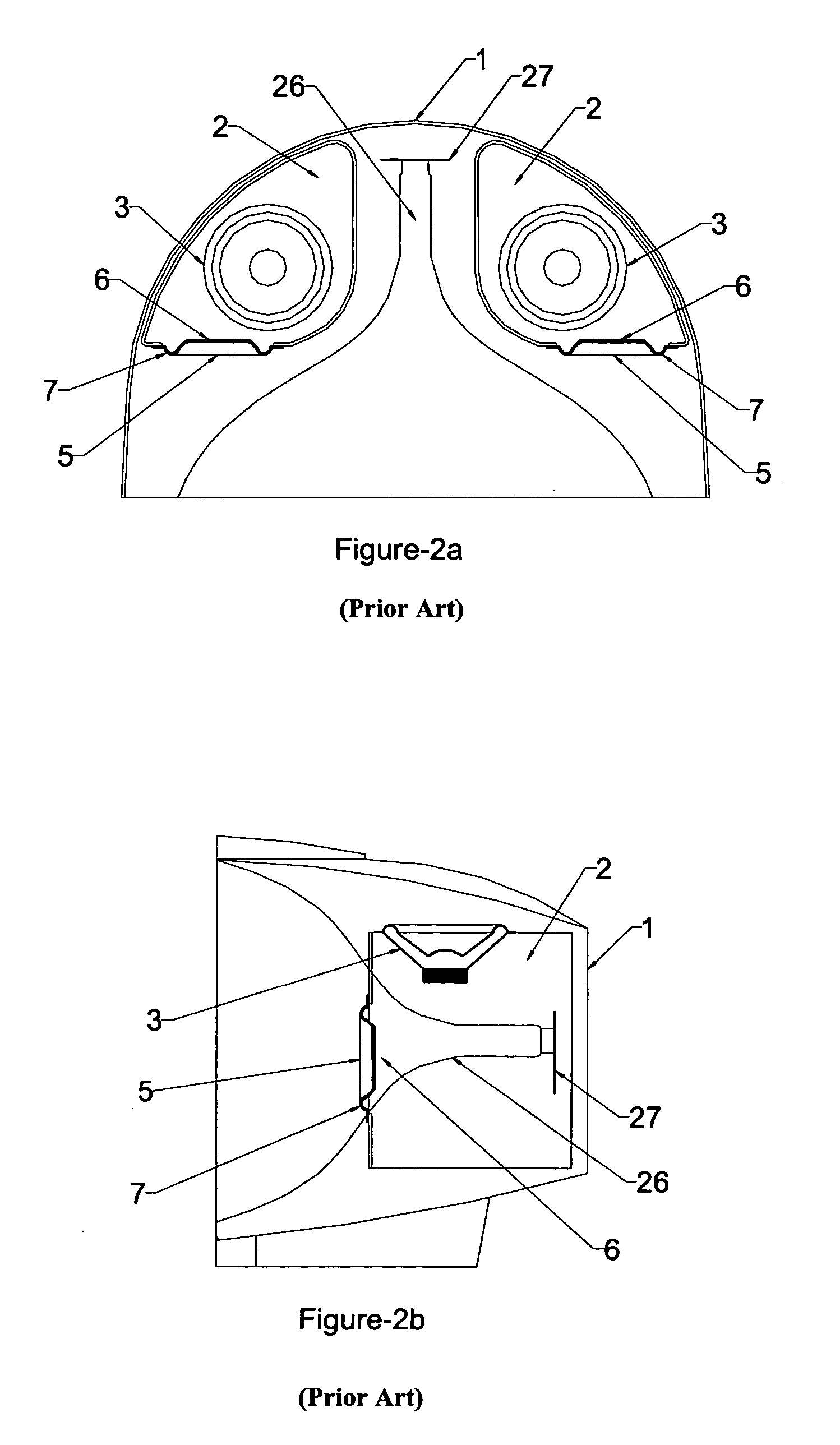 Contoured passive radiator and loudspeaker incorporating same