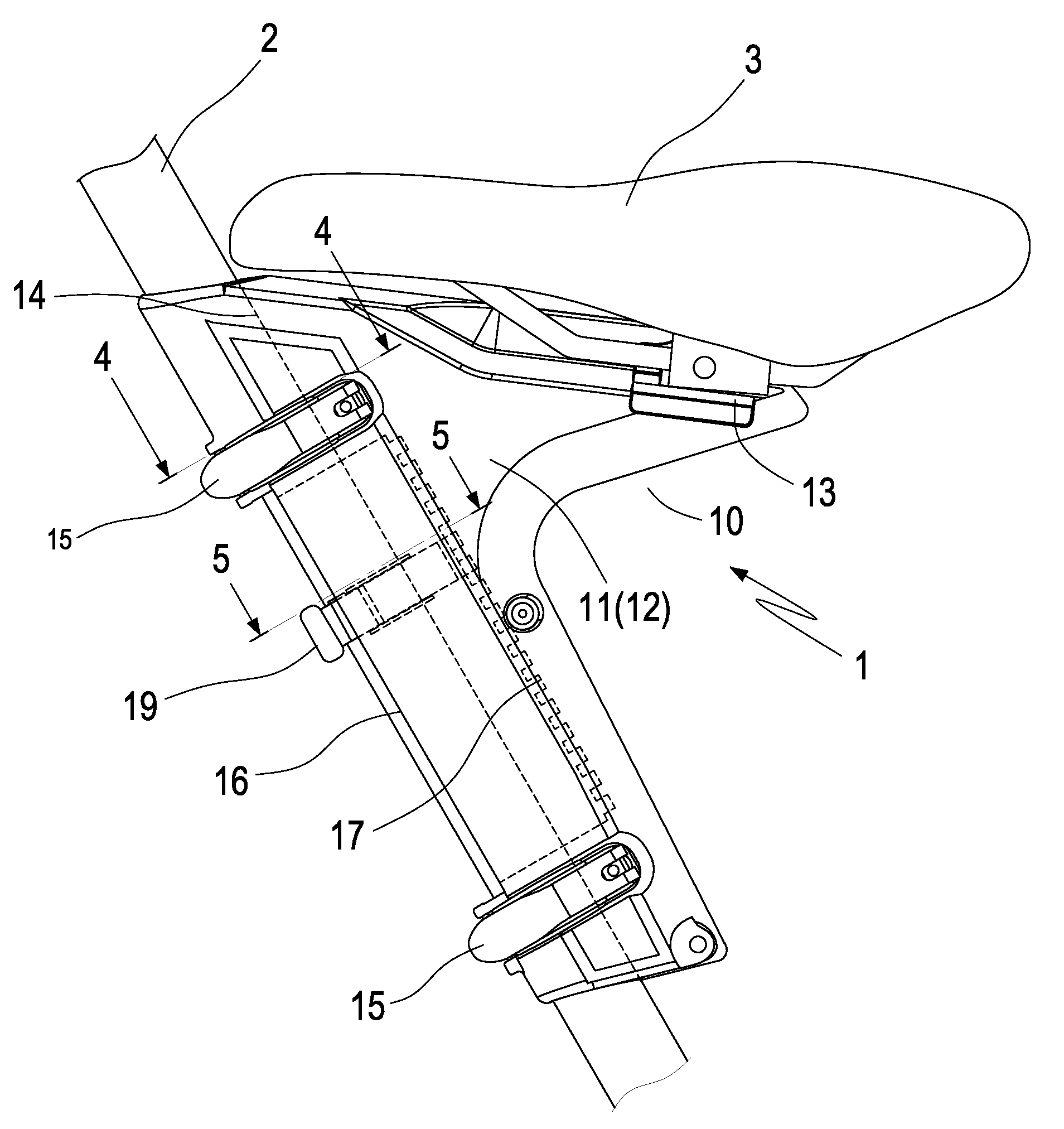 Saddle Adjusting Device