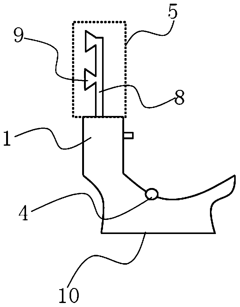 Intelligent salt disinfection and deodorization device for squatting and pedestal pan flushing water tank