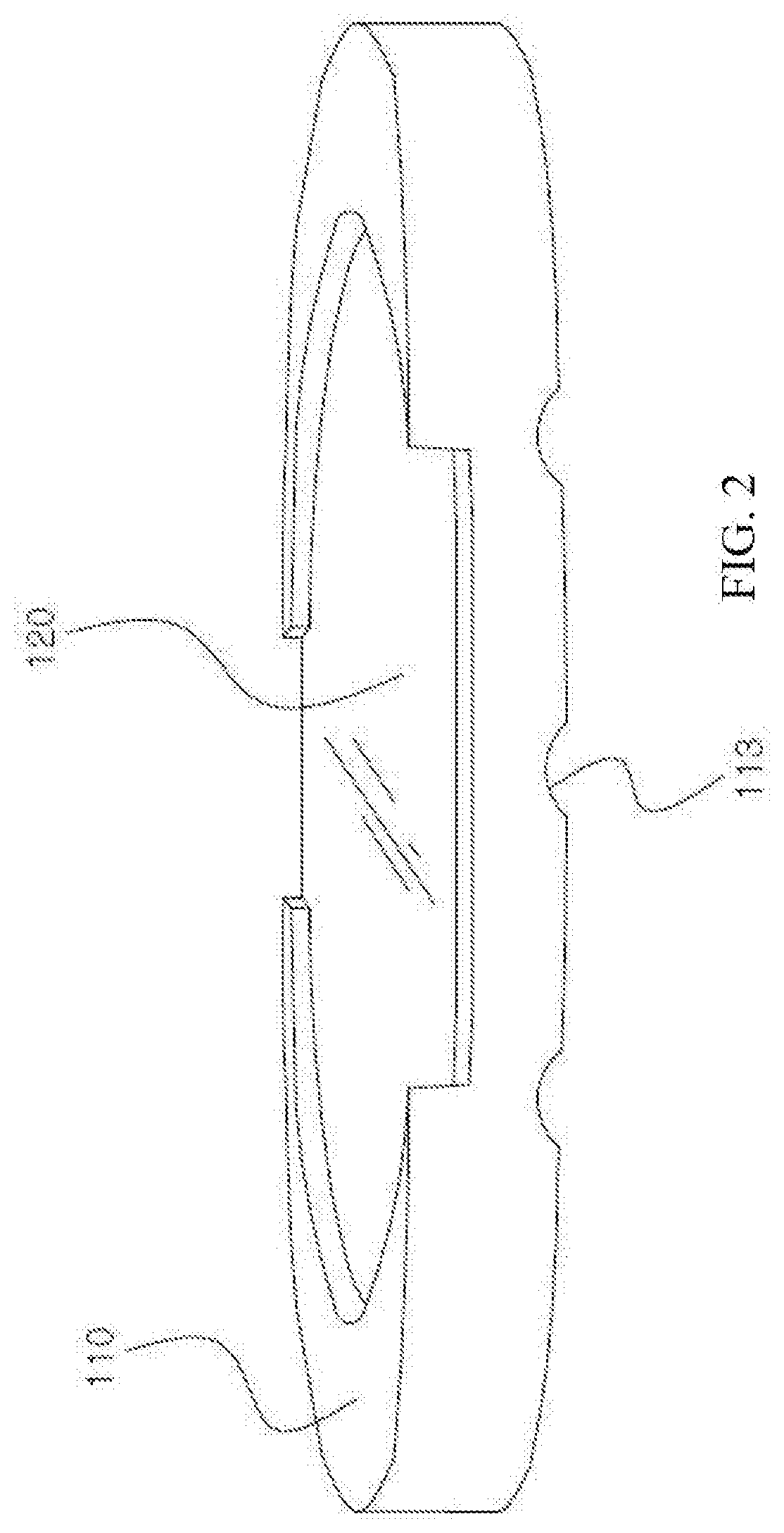 Device to support cooking container for smart under range