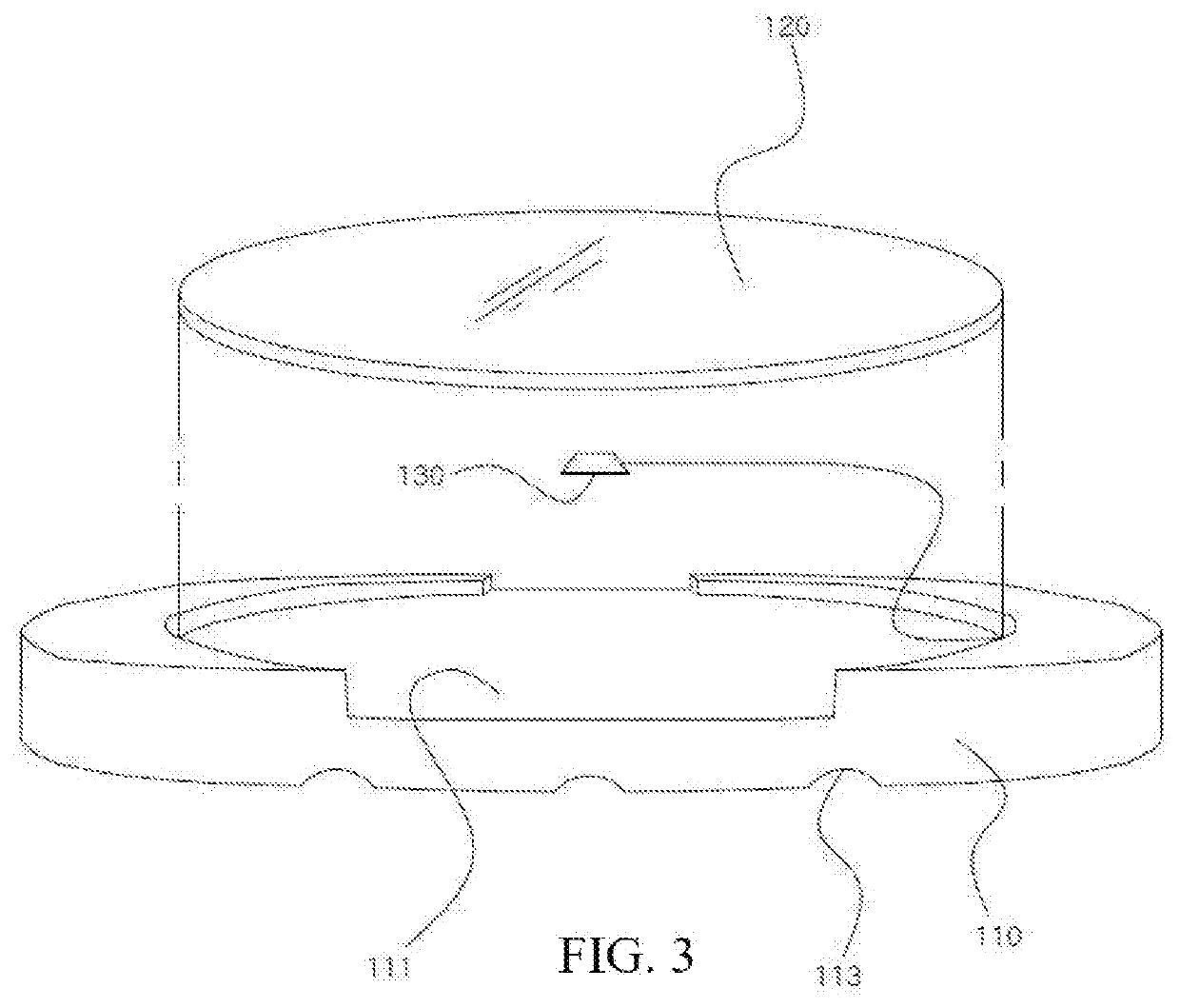 Device to support cooking container for smart under range