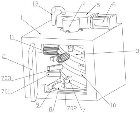 Communication device convenient to clean