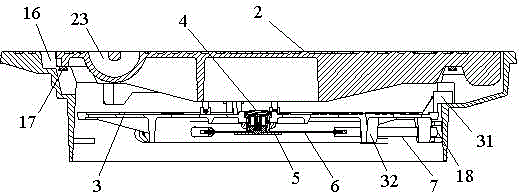 Short message switching alarming system and method for well lid