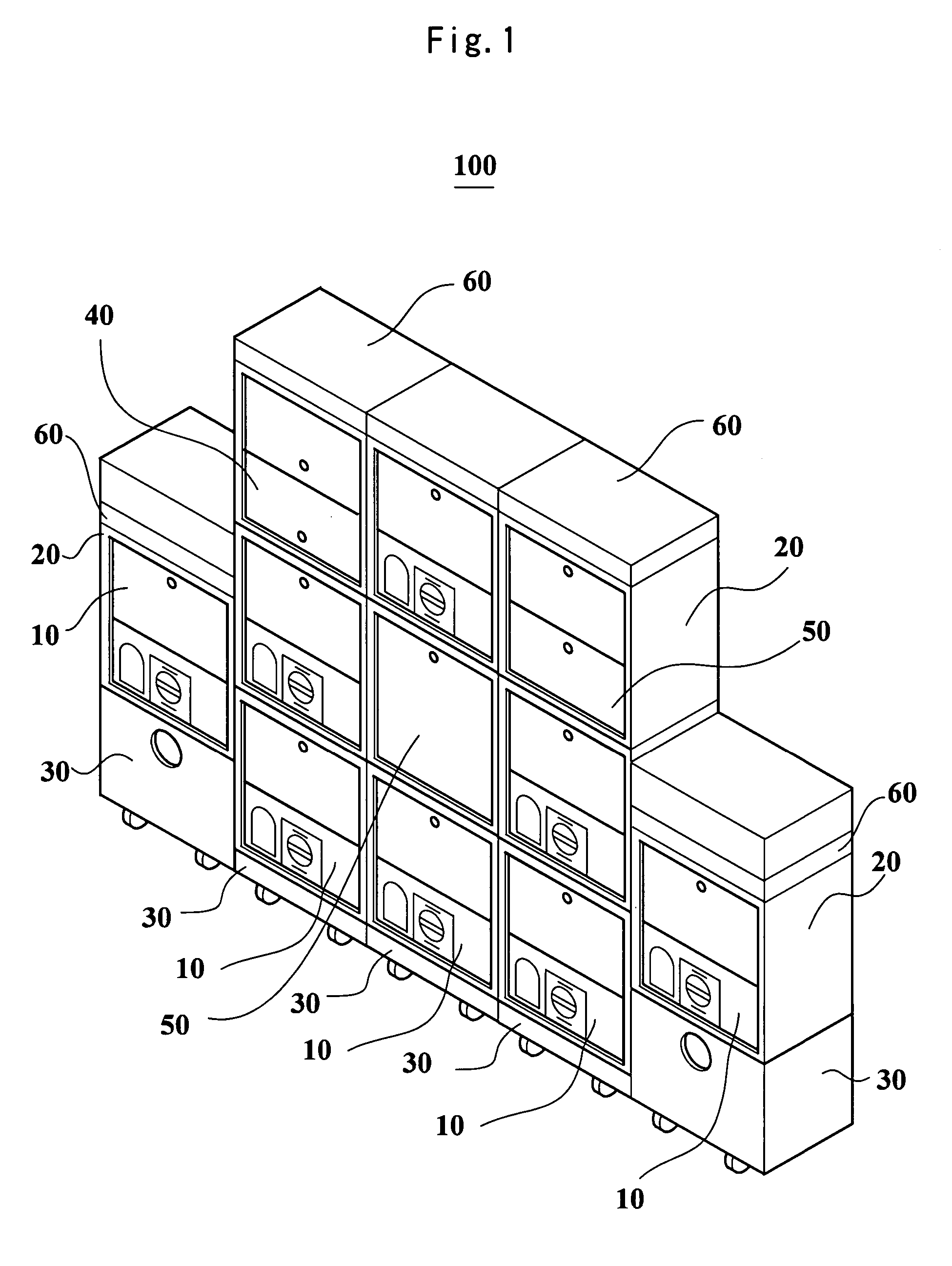 Packaged goods delivering device