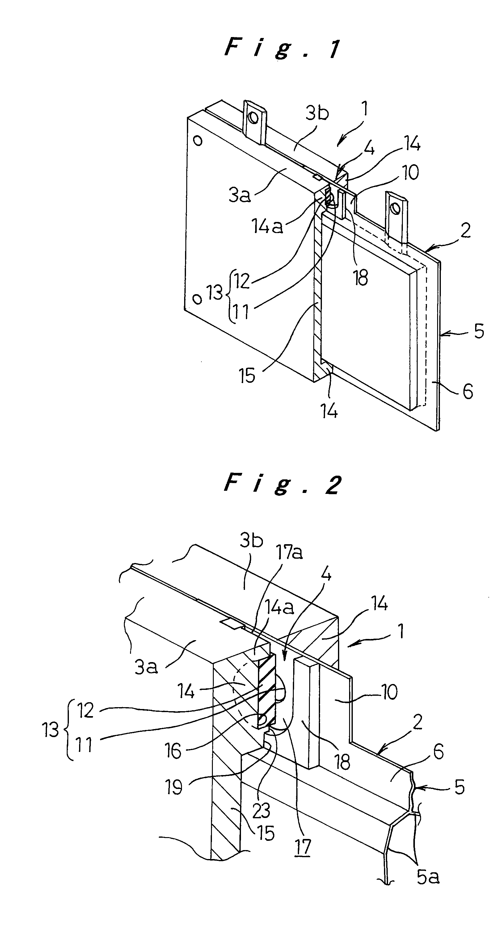 Safety mechanism for laminate battery