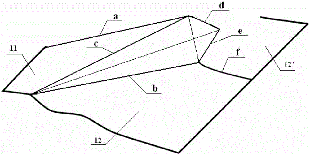 A three-dimensional wind and raincoat and its production process