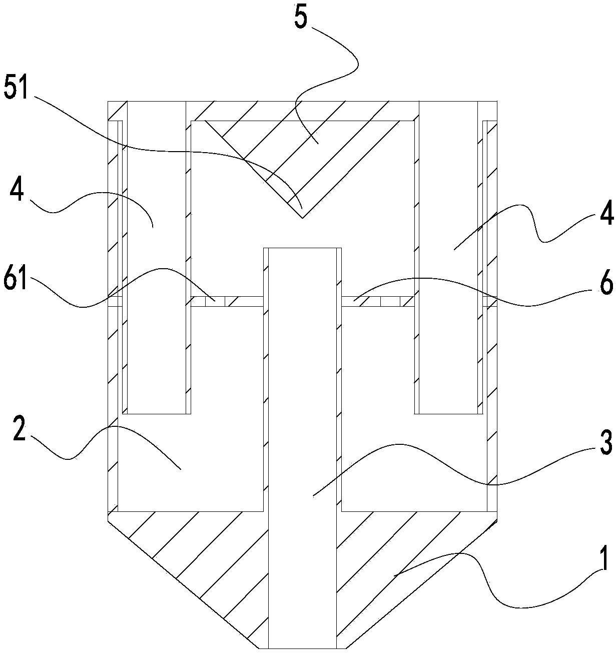 Distributor, heat exchanger device and air conditioner