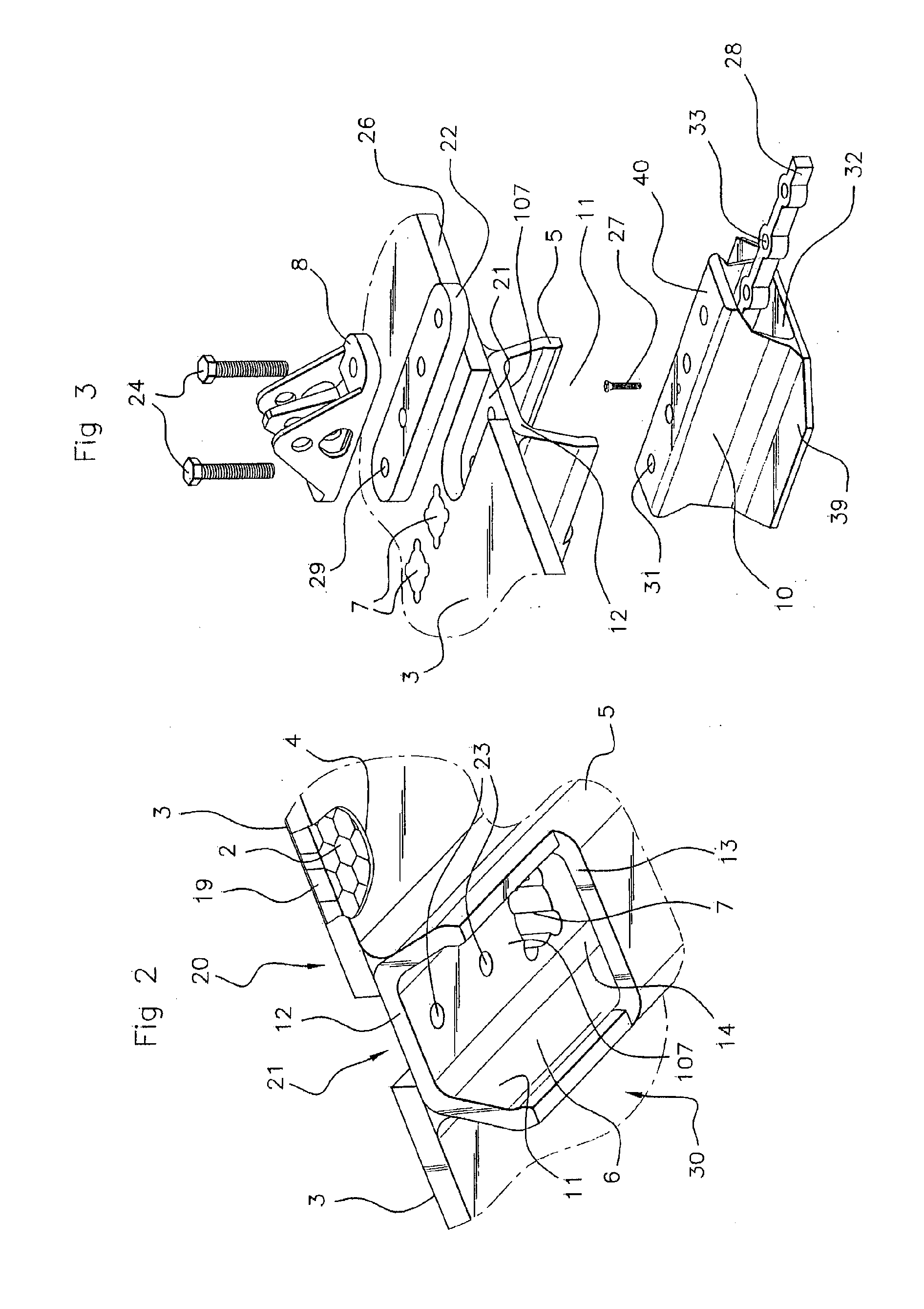 Unitary panel for the floor of a vehicle, floor, and vehicle including such a unitary panel