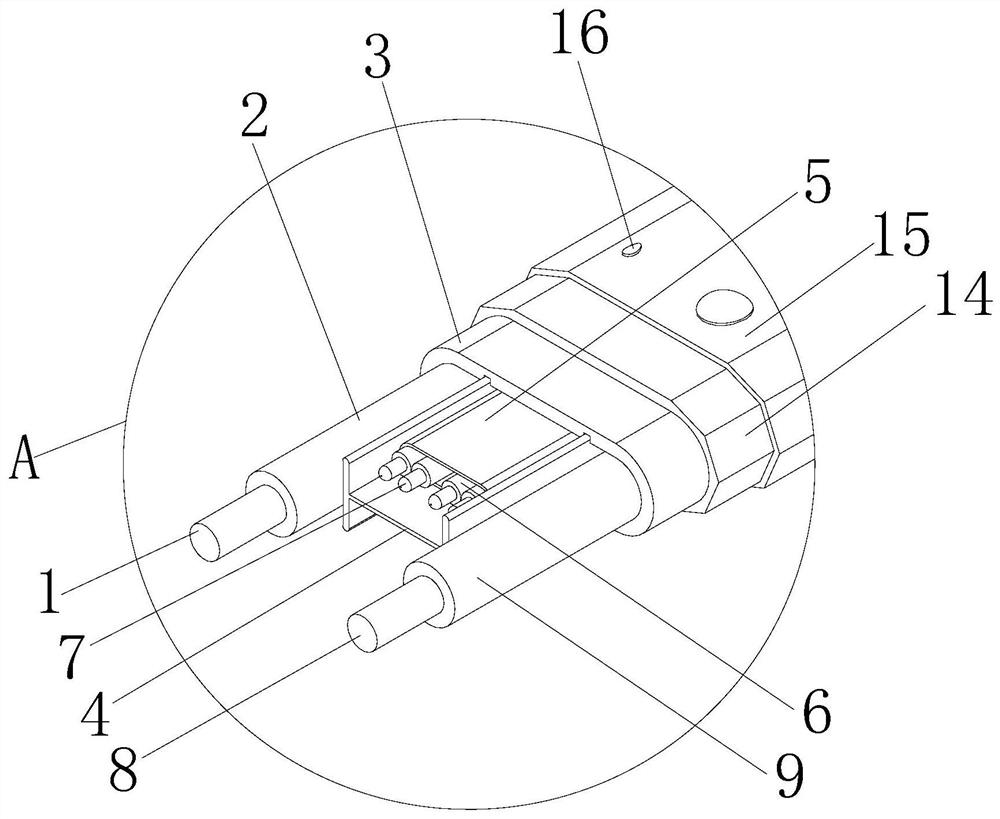 Explosion-proof flame-retardant electric tracing band