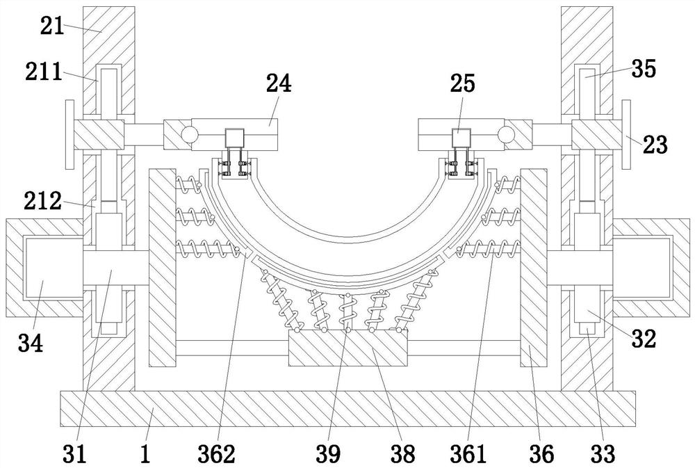 Machining forming machine and machining method for metal connecting tube of automobile air conditioner