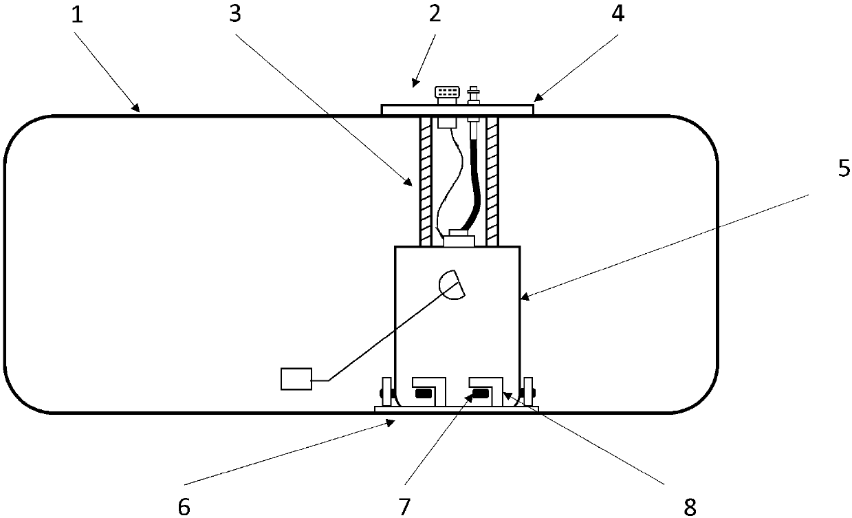 Oil tank and oil pump matching structure, oil pump, oil tank and automobile