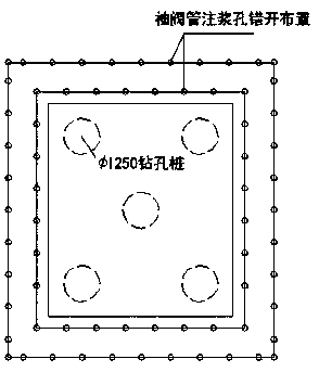 Subway tunnel shield end reinforcing method