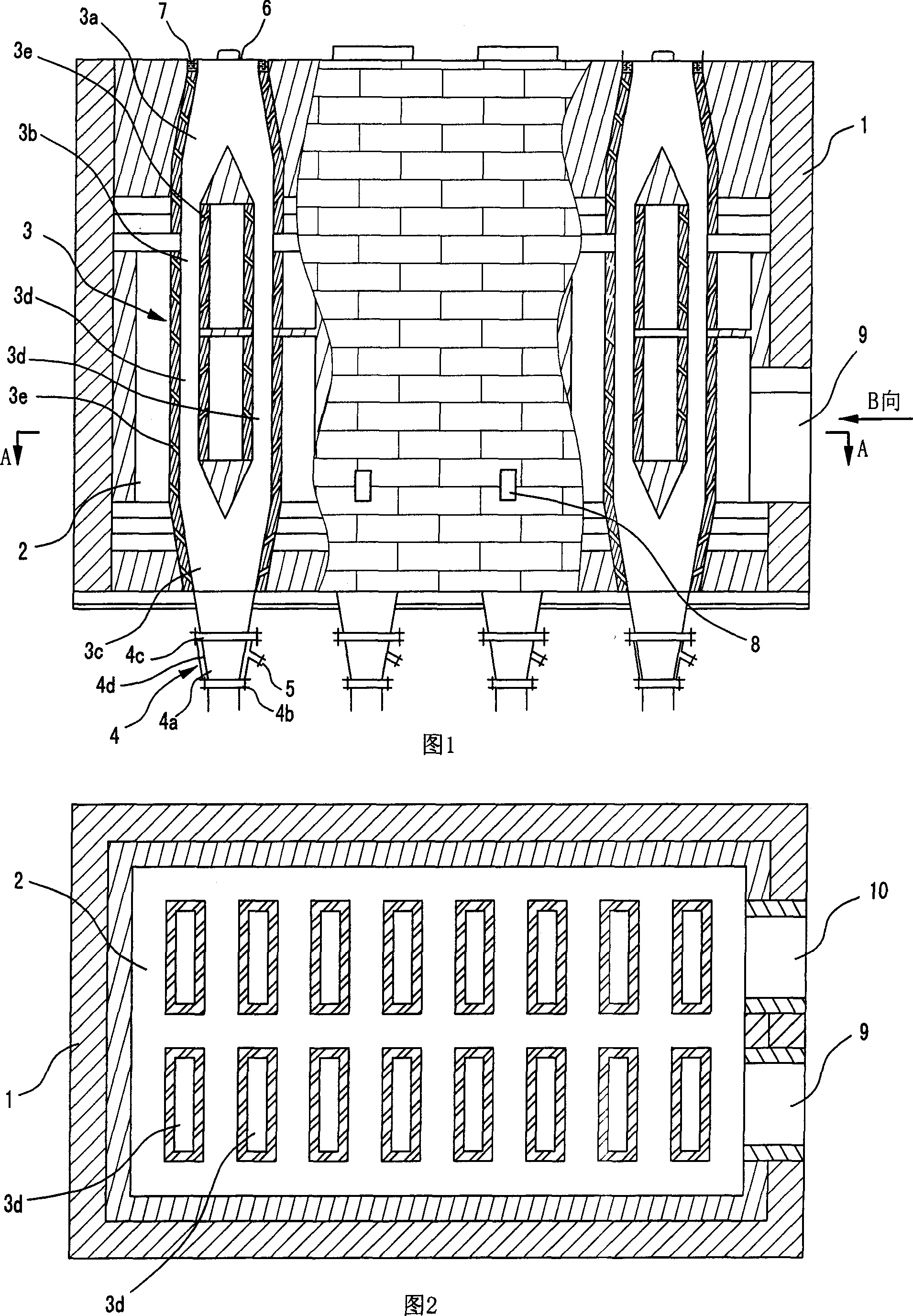 Process for preparing bamboo-based activated carbon and dedicated device therefor