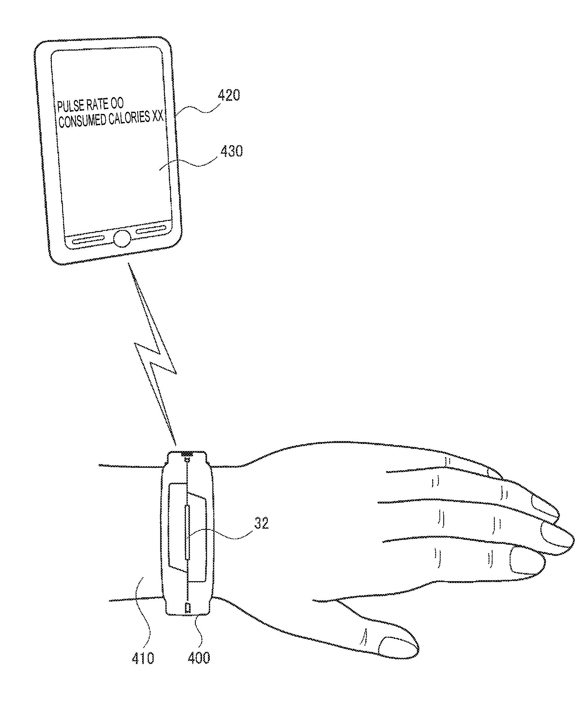 Biological information measuring module and biological information measuring apparatus