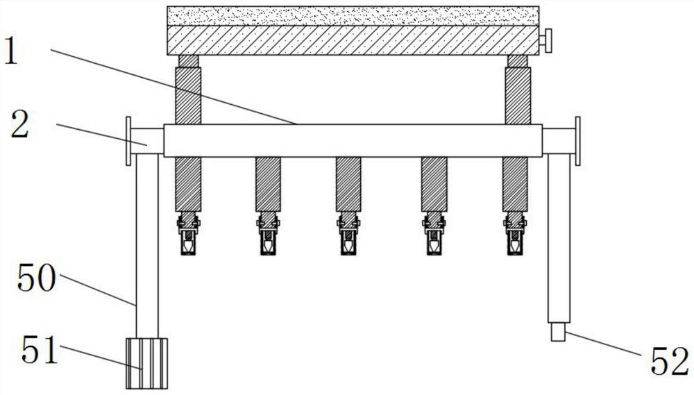 Multi-dimensional self-limiting grabbing device for automatic production of small workpieces