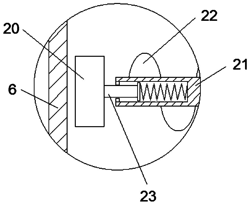 Vomit receiving device for gigestive department nursing