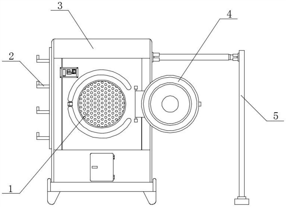 Bed sheet drying equipment for hotels