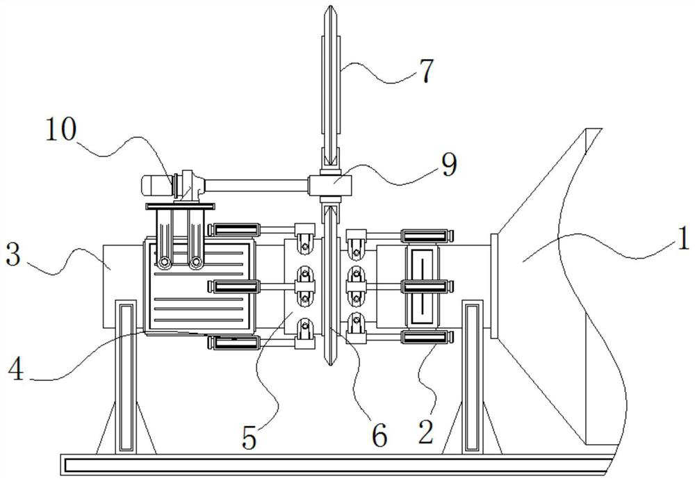 Efficient catalytic combustion equipment for waste gas treatment