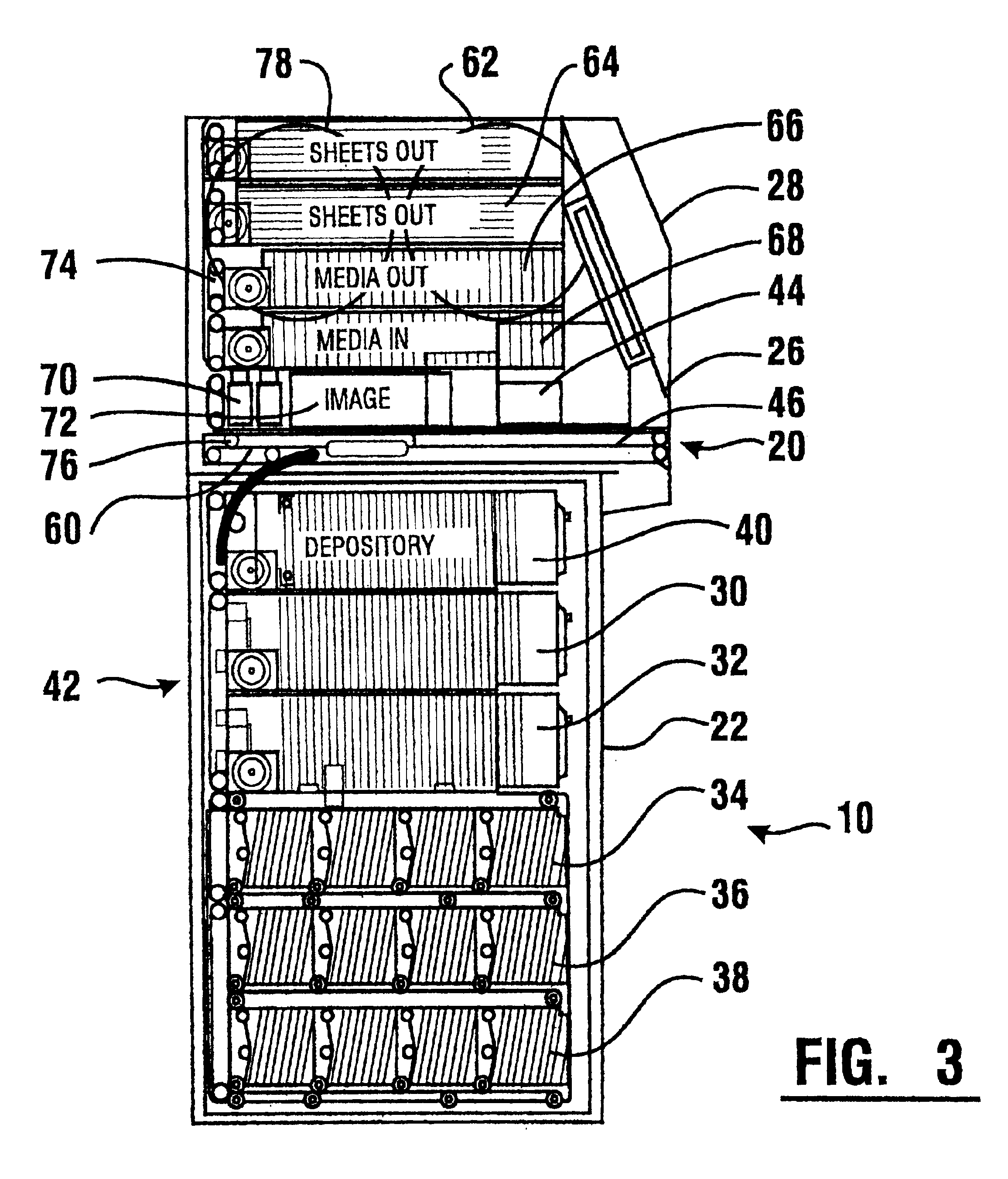 Automated banking machine