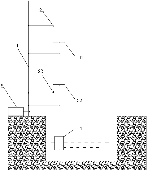 A liquid level control device