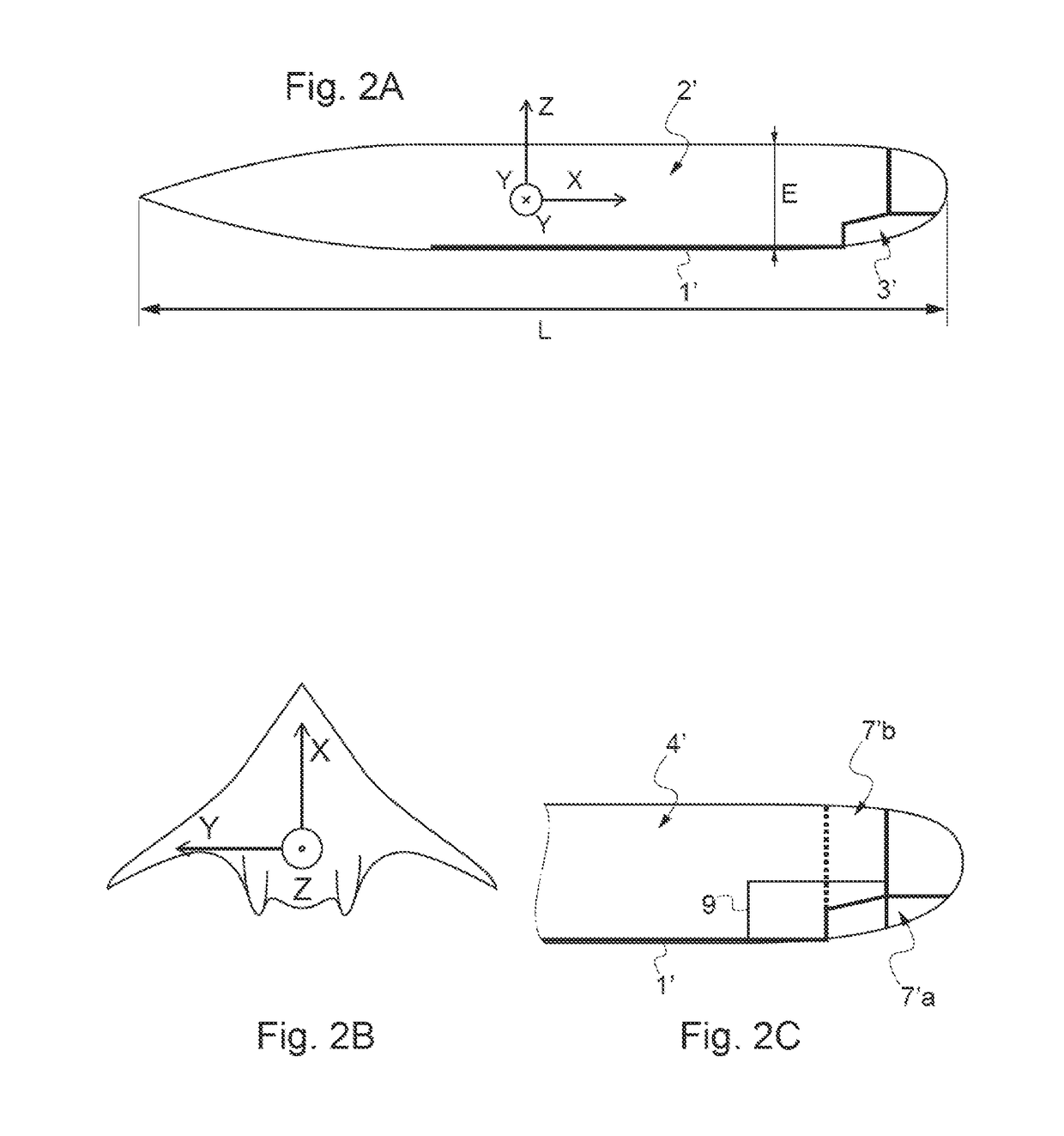 Front landing gear of reduced height and aircraft, in particular a flying wing, equipped with such a front landing gear