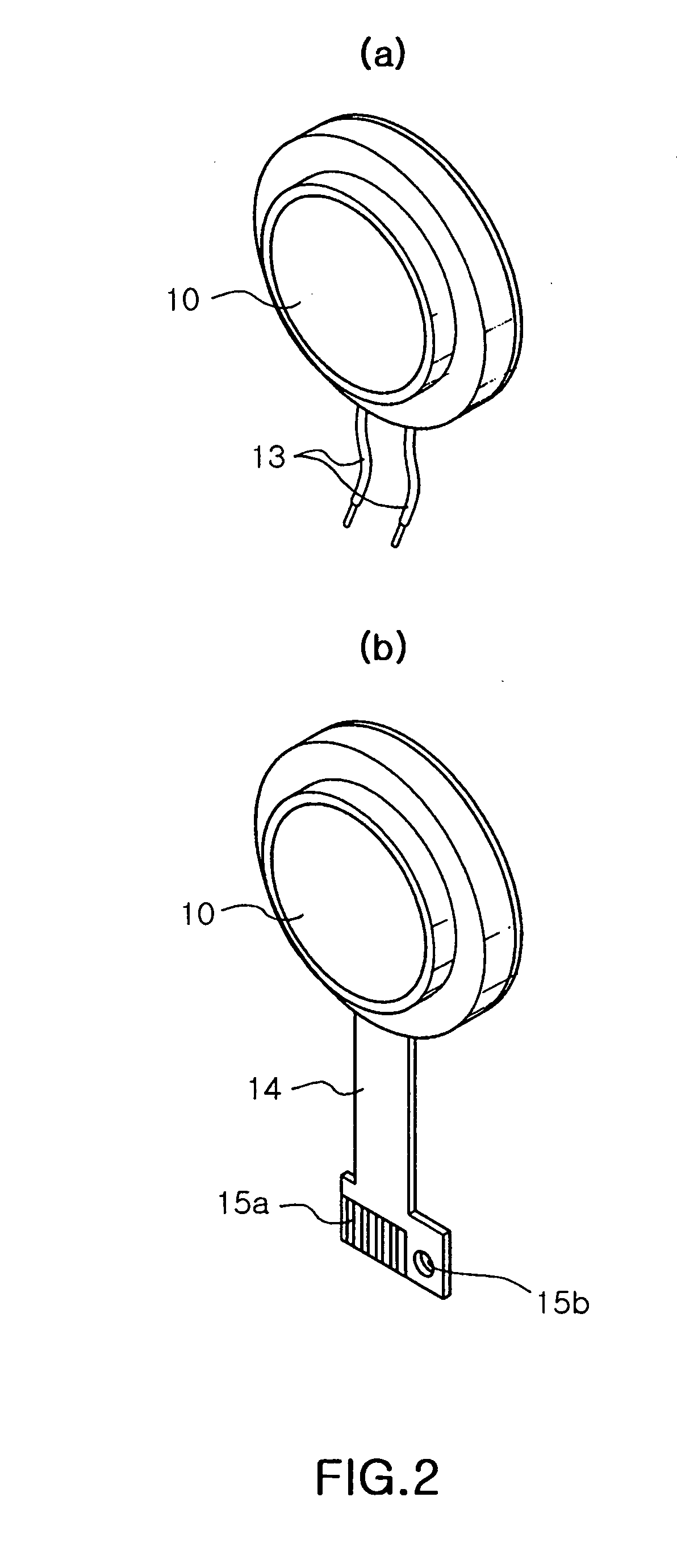 Actuator module of wireless communication terminals