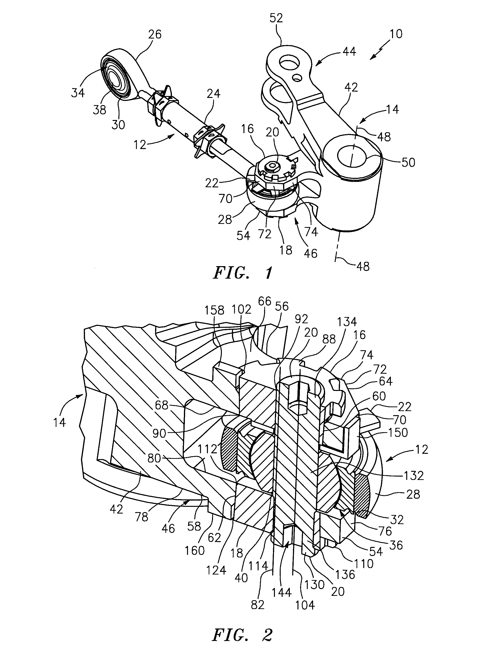 Adjustable clevis assembly