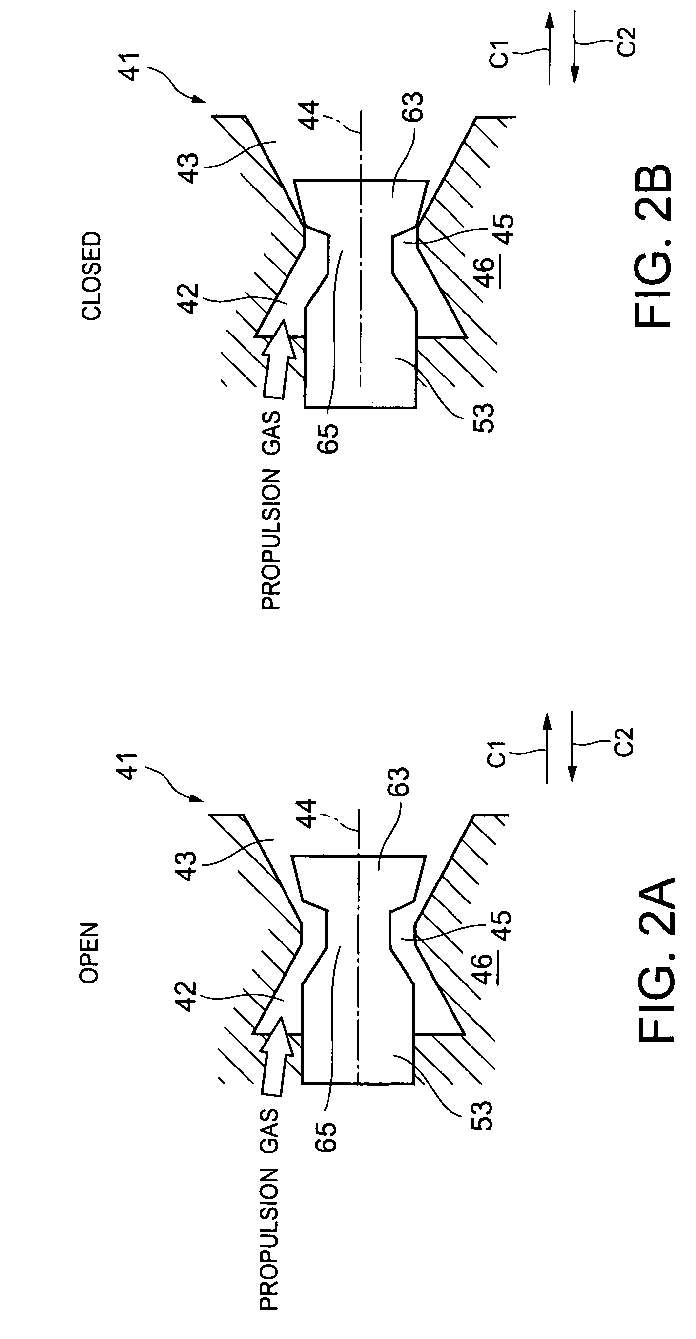 Thrust control valve