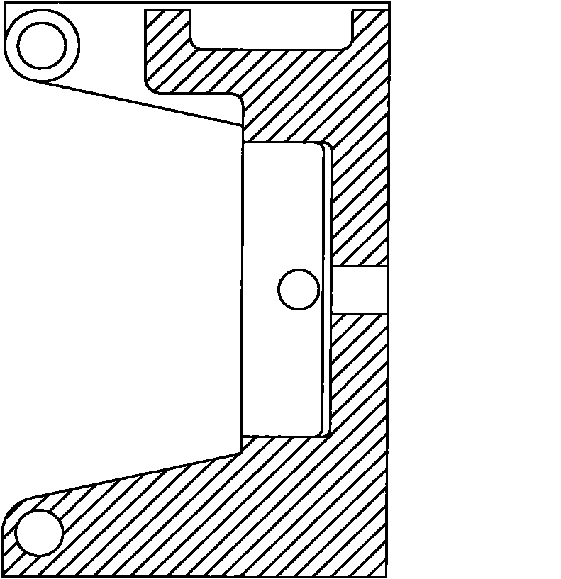 Template of injection molding machine