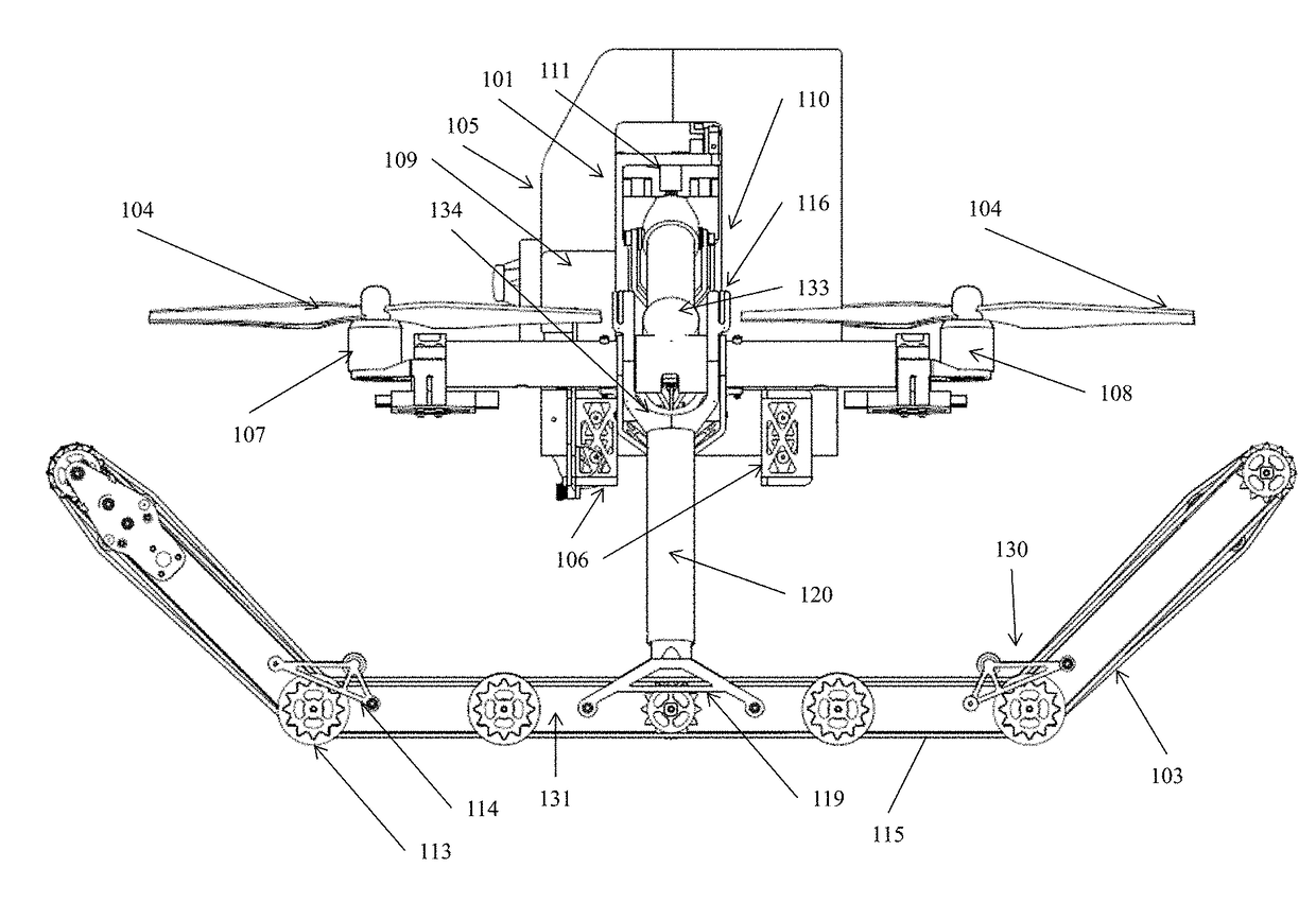 Vehicle Capable of Multiple Varieties of Locomotion