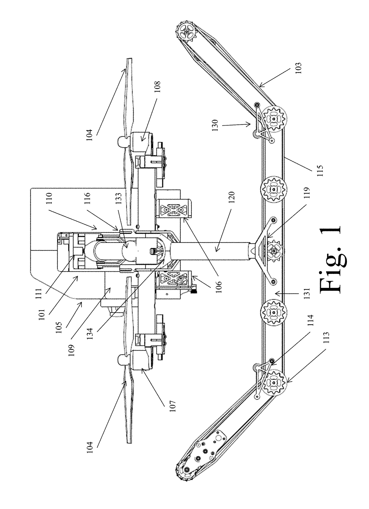 Vehicle Capable of Multiple Varieties of Locomotion