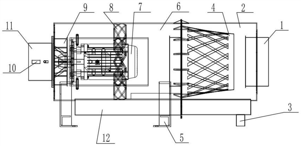 Intelligent wet-type dust removal equipment