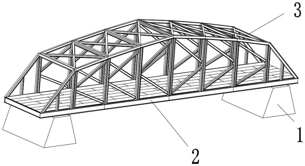 Convenient-to-install assembly type bridge