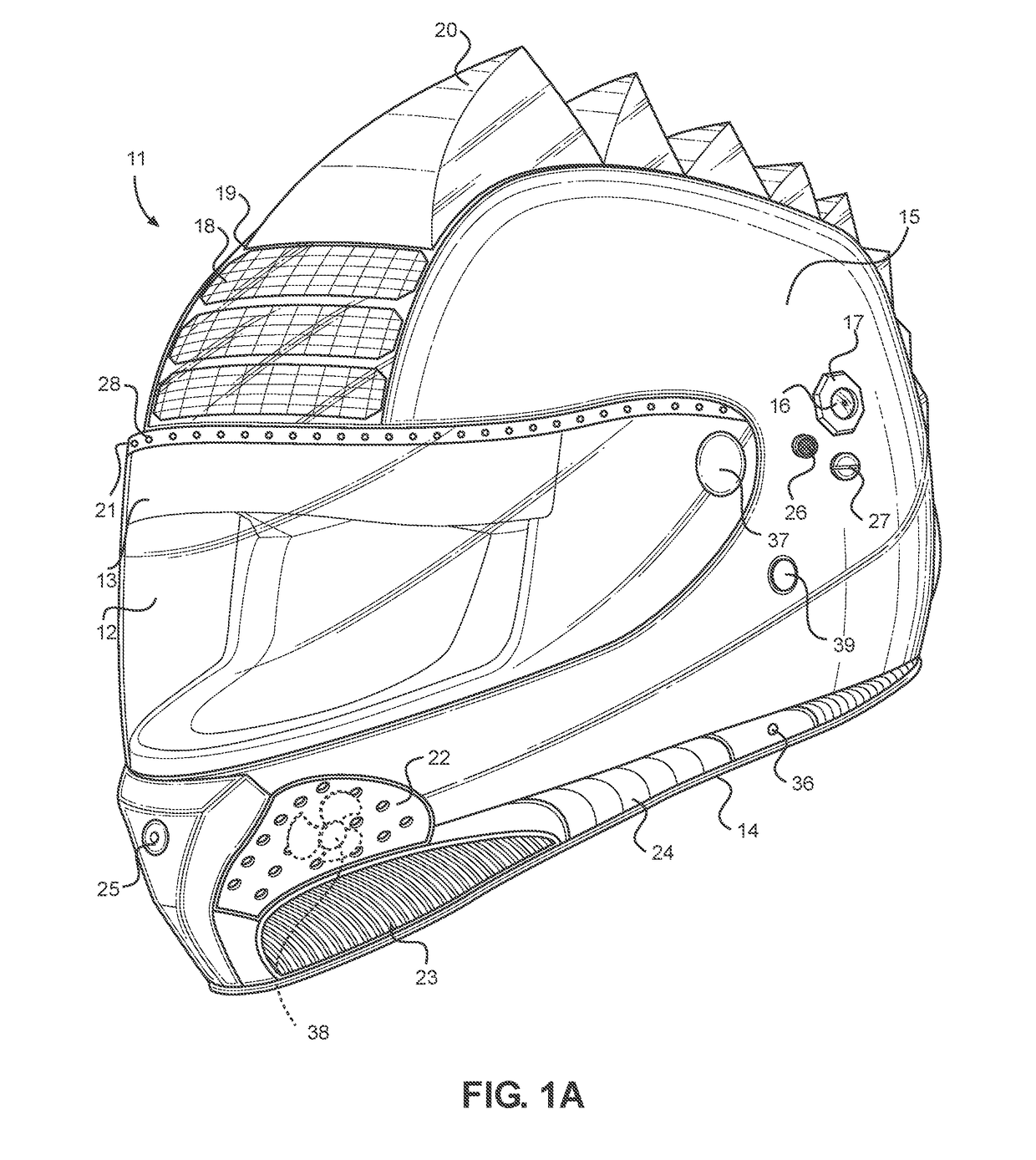 Electronic Motorcycle Helmet