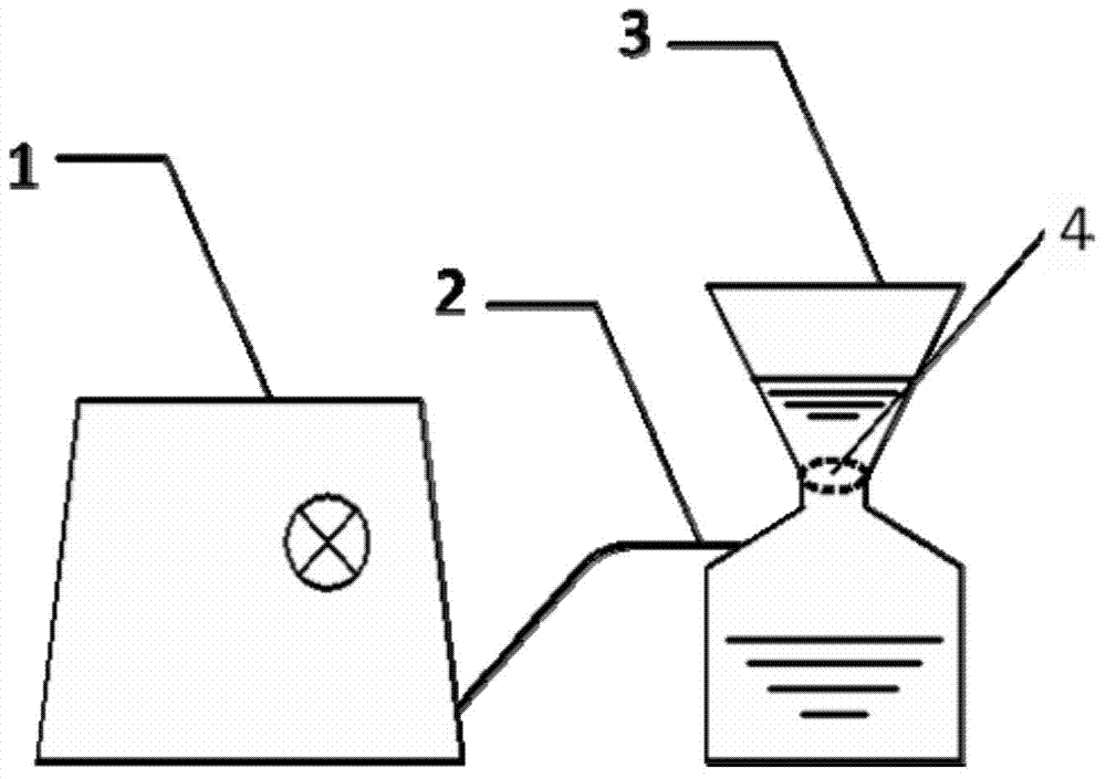 Method for enriching water body hepatitis A viruses based on mixed cellulose ester membrane