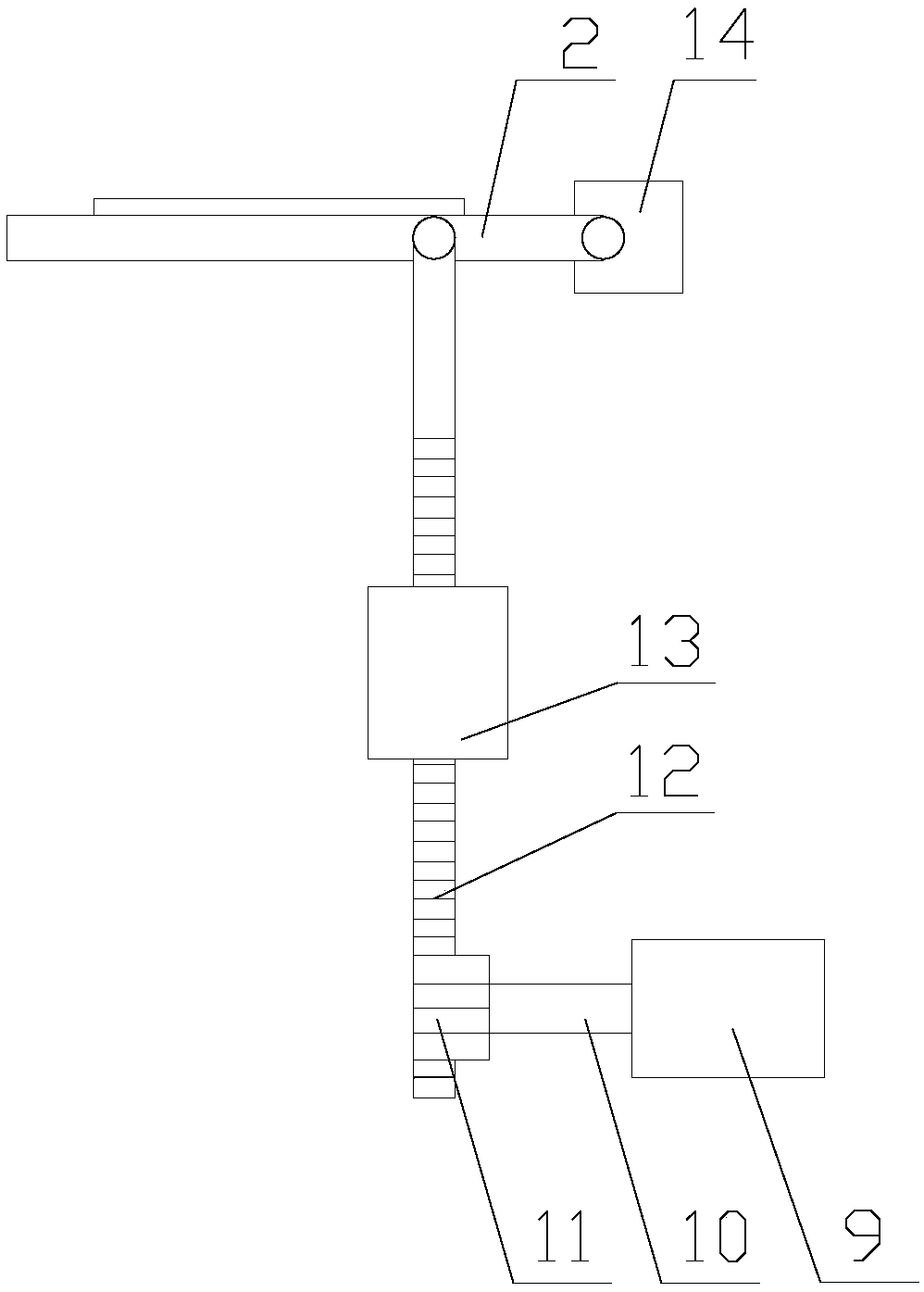 An intelligent garbage collection device with wireless remote control and sorting functions