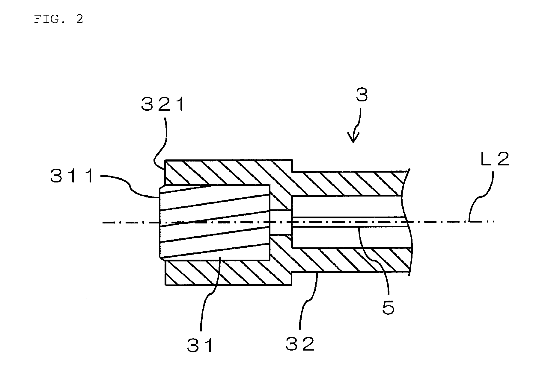 Optical measurement probe, and optical measurement device provided with the same