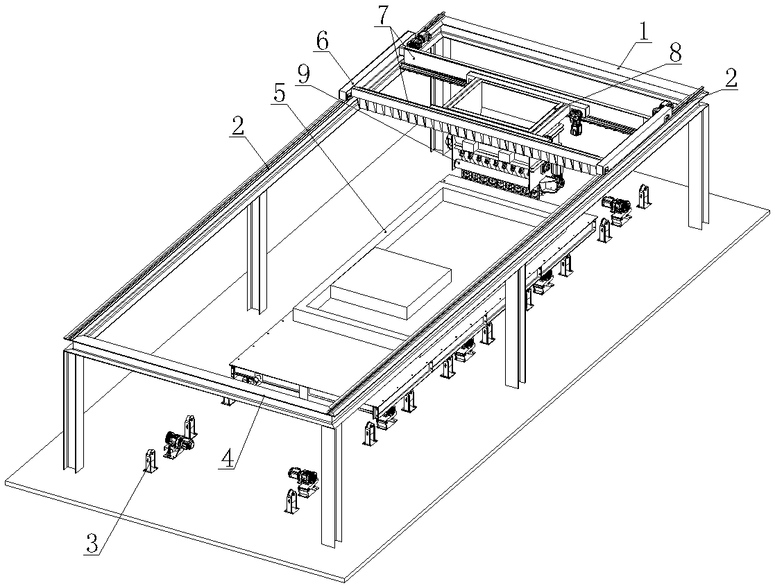 Concrete PC component distribution equipment