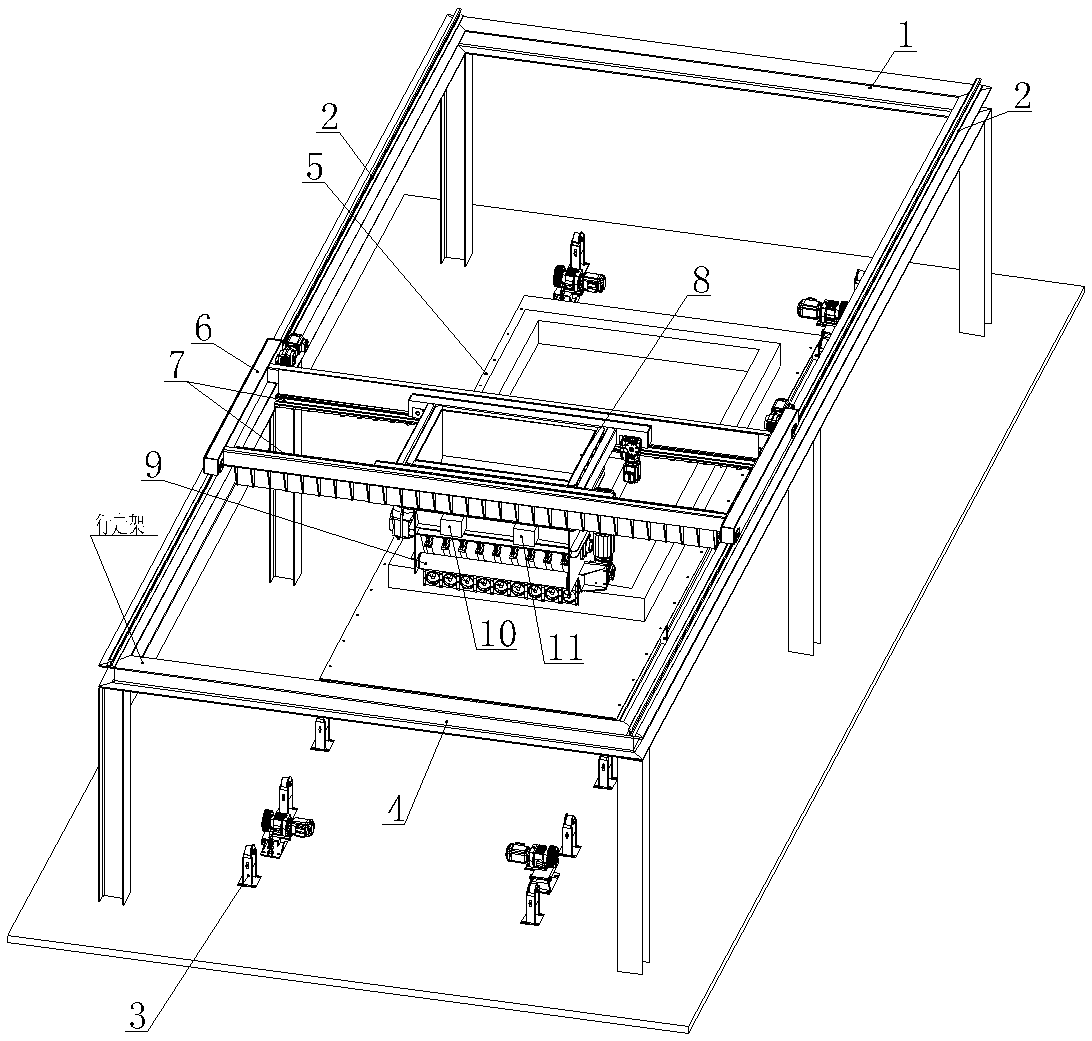 Concrete PC component distribution equipment