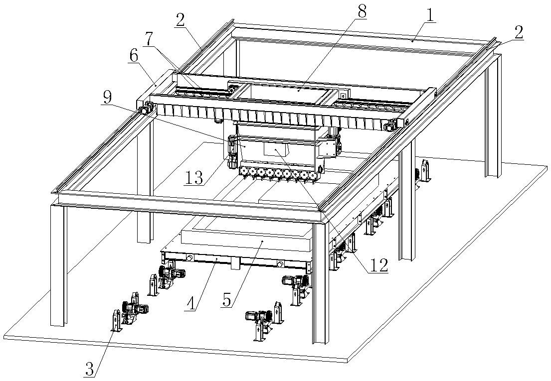 Concrete PC component distribution equipment