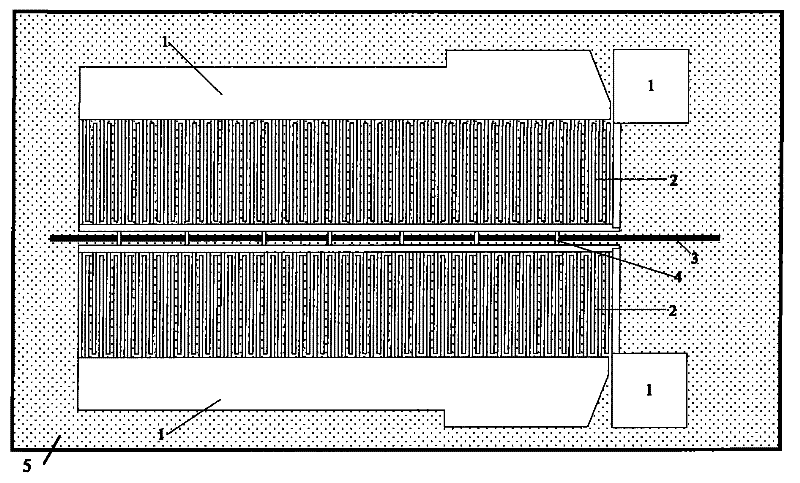 Bridge type surface acoustic wave transducer in micro-optical-electro-mechanical gyroscope