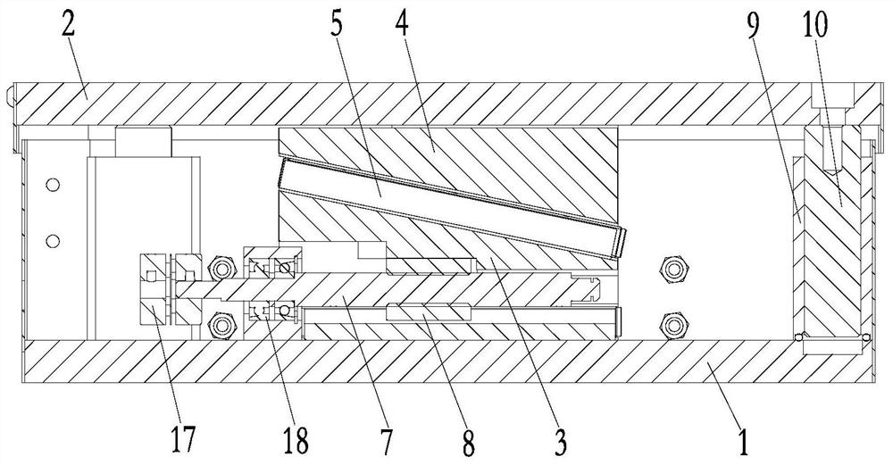 A high-rigidity lifting device for ultra-precision machining