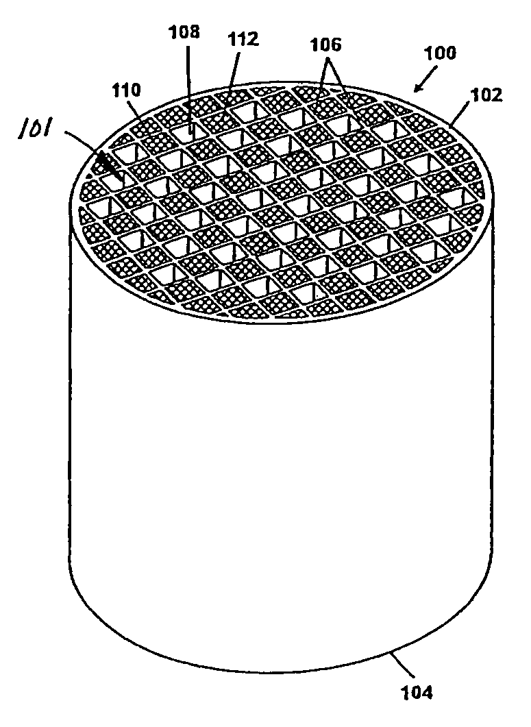 Low-microcracked, porous ceramic honeycombs and methods of manufacturing same